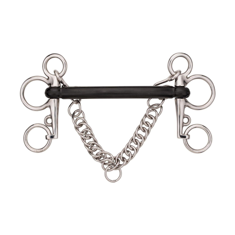 FILETTO WESTERN A D INOX INBOCCATURA CON SEMISNODO E INSERTI IN RAME FILETTO WESTERN A D INOX INBOCCATURA CON SEMISNODO E INSERTI IN RAME